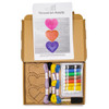 Intro Into Thread Art Heart Start Kit by Peakdales
