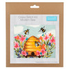 Modern Bee Starter Cross Stitch Kit by Trimits