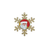 Santa Snowflake Counted Cross Stitch Kit By Kind Fox