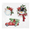 Christmas Ornaments Counted Cross Stitch Kit On Plastic Canvas by Luca-S