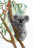 Cute Koala Counted Cross Stitch Kit By Riolis