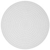 Pack of 8 Clear Plastic Canvas Circles 4.25"