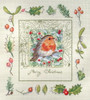The Christmas Robin Cross Stitch Kit By Merejka