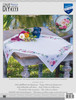Classic Flowers & Butterflies Tablecloth Counted Cross Stitch Kit by Vervaco