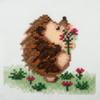 Hedgehog Counted Cross Stitch Kit by Trimits