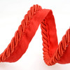 Trim: Upholstery Trim: Flanged: Twist: 1m x 18mm: Red