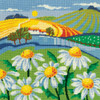 Daisy Landscape Tapestry Kit by Karen Carter