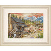 Log Cabin General Store Counted Cross Stitch Kit By Luca-S