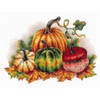 Colourful Pumpkins Counted Cross Stitch Kit By MP Studia