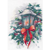 Winter Lantern Counted Cross Stitch Kit By Oven