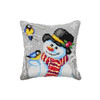 Snowman Chunky Cross Stitch Cushion Kit By Orchidea