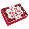 Ruby Wedding Kneeler Tapestry Kit By Jacksons