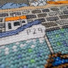 Porthleven Harbour Cross Stitch Kit by Emma Louise