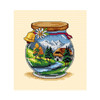 Vacation Memories: Mountains Counted Cross stitch Kit By Orchidea