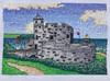 St Mawes Castle Cross Stitch Kit By Emma Louise