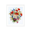 Meadow Blooms Counted Cross Stitch Kit on Evenweave by Merejka
