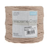 Beige Macramé Cord: Cotton: 87m x 4mm: 0.5kg