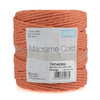 Burnt Orange Macramé Cord: Cotton: 87m x 4mm: 0.5kg By Trimits