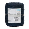 Navy Macramé Cord: Cotton: 87m x 4mm: 0.5kg By Trimits