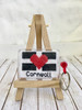 LOVE Cornwall Cross Stitch Keyring Kit By Emma Louise