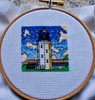 Godrevy Lighthouse Fridge Magnet Cross Stitch Kit By Emma Louise