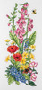 Cottage Garden Floral Cross Stitch Kit by Anchor