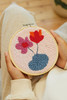 The Gentle Flowers Punch Needle Kit by DMC