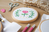 Mini Bloom 4" Cross Stitch Kit By Sew Sophie
