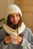 The Cosy Hat & Snood Knitting Kit by DMC