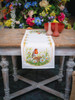 Daisies and Robin Table Runner Counted Cross Stitch Kit by Vervaco