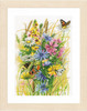 Wildflower Rest Stop Cross Stitch Kit on Aida by Lanarte