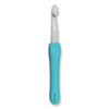 Crochet Hook: Plastic: Easy Grip Handle with Finger Flat: 17cm x 12.00mm by Pony