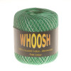 Varigated Green 100% Cotton Crochet Yarn 53g by Whoosh