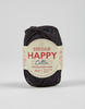 Happy Cotton Crochet Yarn 20g- Liquorice - 775