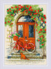 Italian Door Counted Cross Stitch Kit By Riolis
