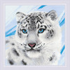 Snow Leopard Counted Cross Stitch Kit By Riolis
