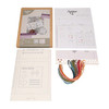 Embroidery Kit: Linen: Freestyle: Stitch Book By Anchor