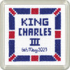 Kings Charles Coaster Cross stitch Kit by Heritage