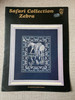 Safari Collection: Zebra Counted Cross Stitch Chart Only by Green Apple Co.