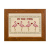 In the Pink Cross stitch Kit by Historical Sampler