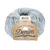 DMC Natura Denim Cotton Crochet Yarn Used Blue  1 x 50gr ball