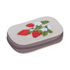 Sewing Kit: Zip Case: Appliqué: Natural Strawberries