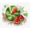 Sugar Watermelon Counted Cross Stitch Kit By MP Studia