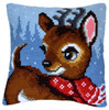 Deer Cushion Cross Stitch Kit Cushion By Orchidea 