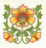 Sunflower Cross stitch Kit by Lesley Art Nouveau