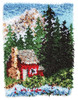 Cosy Cabin Latch Hook Rug Kit By Canon