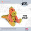 Domino Dinosaur Crochet Kit By Knitty Critters