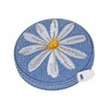 Tape Measure: Embroidered: Denim Daisies