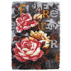 Roses (1) Latch Hook Rug Kit by Orchidea