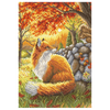 A Friend for Little Fox Counted Cross Stitch Kit by Letistitch 